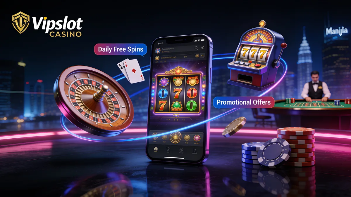 Daily Free Spins and Promotional Offers — vipslot in the Philippines